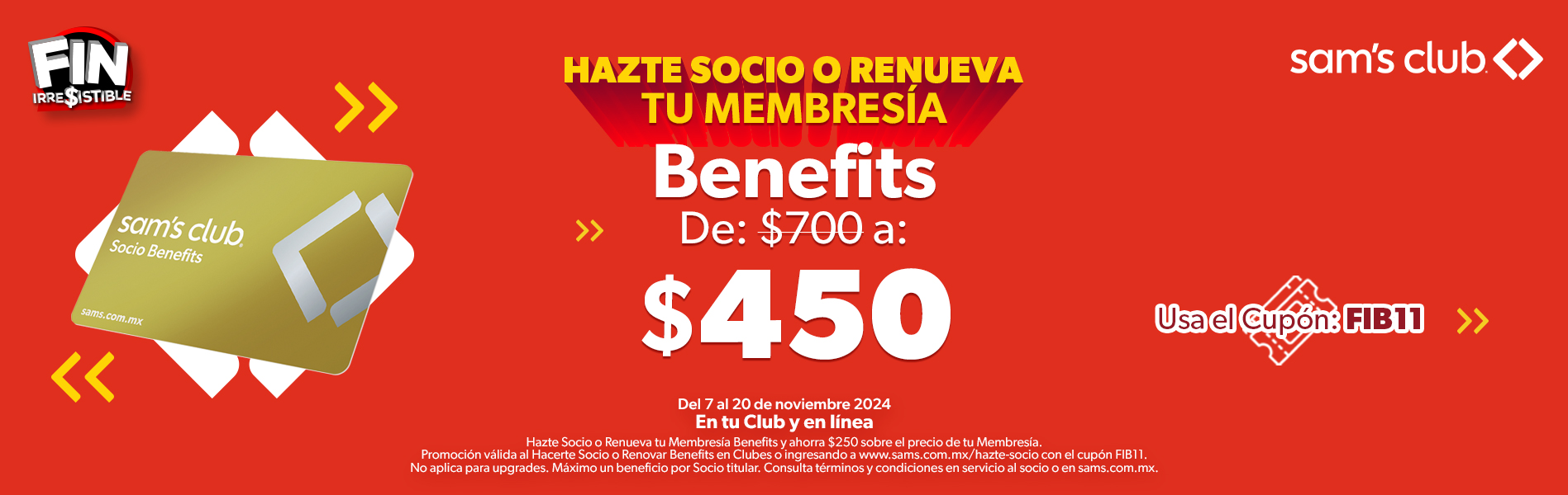 Sam's Club samsclub samsbenefits hazte socio cine viajes hot deals restaurantes educacion ropa accesorio mascotas salud entretenimiento fitness puntos